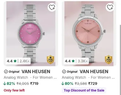Upto 80% Off On Branded Watches