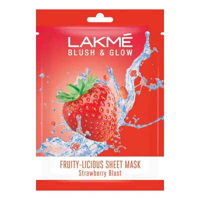 Lakme Blush & Glow Sheet Mask 25 ml at ₹32