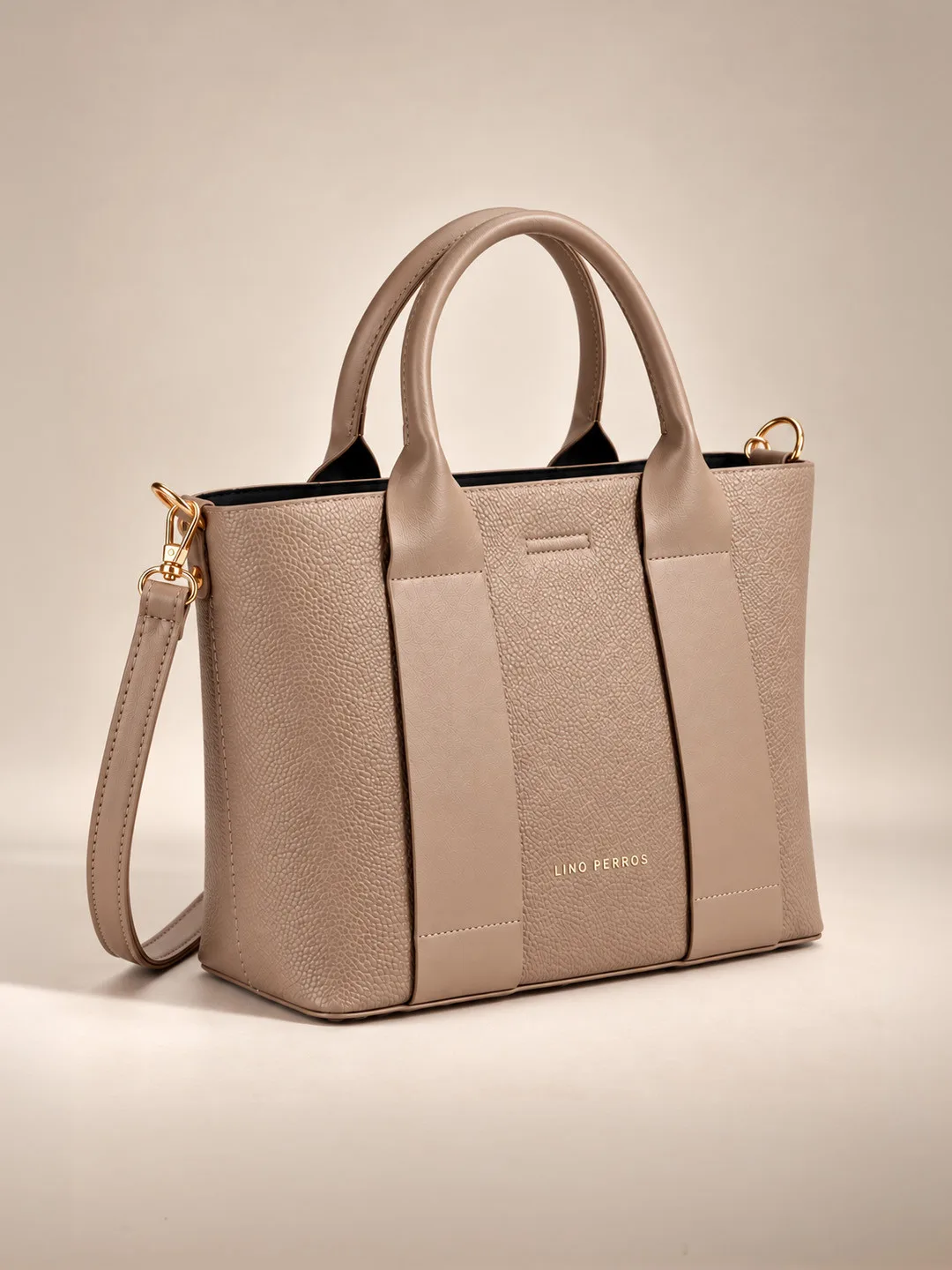Lino Perros Textured Structured Tote Bag at ₹2,112