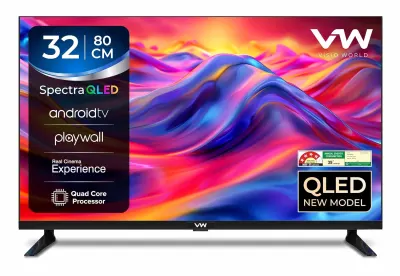 VW (32 Inches) Smart QLED Android TV at ₹8,549