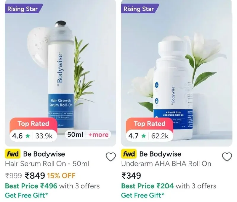 Myntra Be Bodywise: Upto 60% Off + Additional 25% Off
