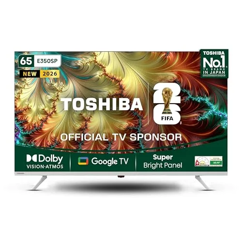 Toshiba 65-inch 4K Ultra HD Smart Google LED TV at ₹49,990