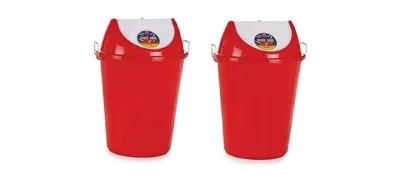 Pack of 2 : ARISTO Swing Lid Dustbin 32 ltr at ₹511
