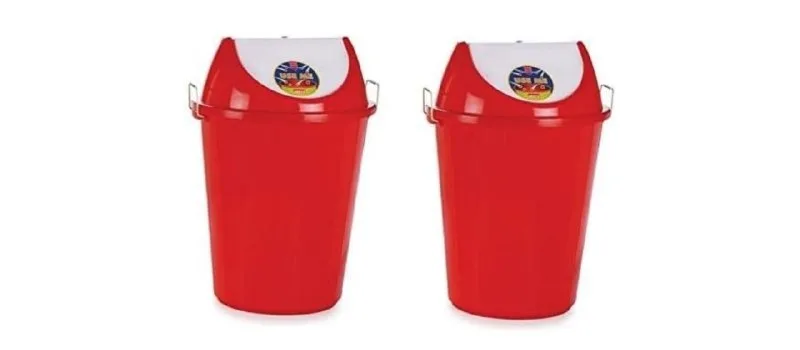 Pack of 2 : ARISTO Swing Lid Dustbin 32 ltr at ₹511