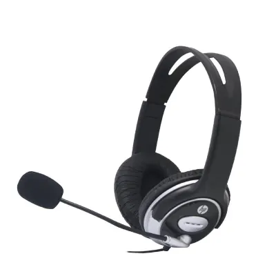 HP Wired On Ear Headphones with Mic with 3.5 Mm Drivers at ₹595