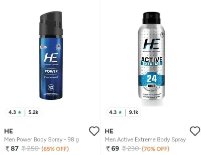 Upto 65% Branded Grooming Products