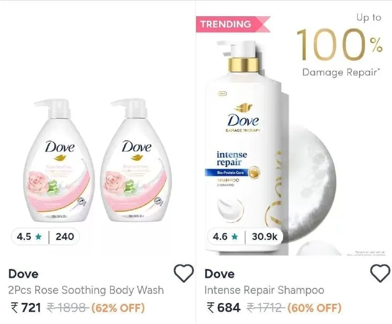 Upto 70% Off On Hair Care