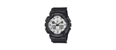 Casio G-Shock GA-100WD-1ADR Analog-Digital White Dial Men at ₹5,697