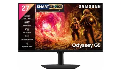 Samsung 27" Odyssey G5 Fast IPS Gaming Monitor at ₹14,349