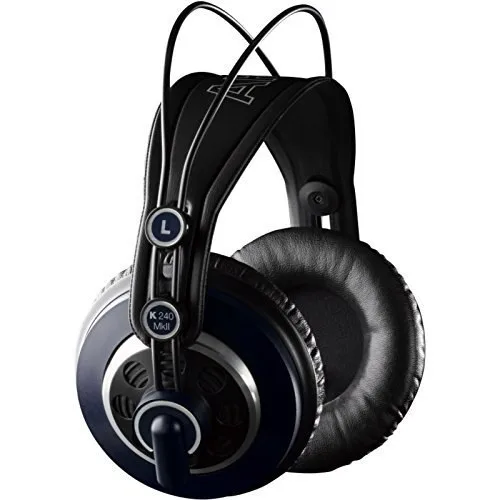 AKG K240 Studio MK II Channel Studio Wired On Ear Headphones without Mic (Black) at ₹2,875