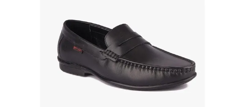 Red Chief Black Formal Loafers Shoe for Men at ₹1,288
