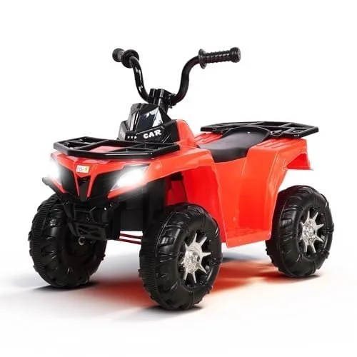 Little Rides ATV Battery Operated Electric Bike for Kids | Rechargeable Ride on Baby Big Bikes with Light, USB & Music | Beach ATV Bike | El at ₹2,999