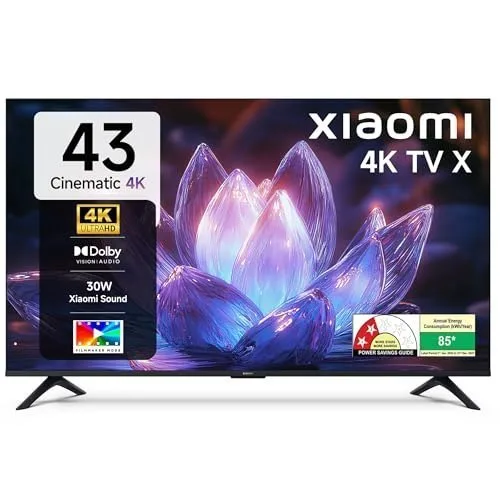 Xiaomi (108 cm) 43 inch Smartchoice X 4K Ultra HD Smart | Do at ₹21,799