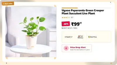 Plant with Pot at ₹99