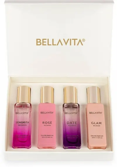 Bellavita Women’s Perfume Gift Set (20ml x 4) at ₹425