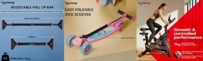 Grab : Upto 81% Off On Lifelong Kick Scooter & Fitness Equipment + Apply Coupons