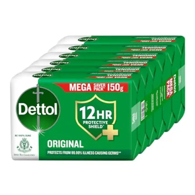 Dettol Original Bathing Soap Bar with 12hr Germ protection ( at ₹259
