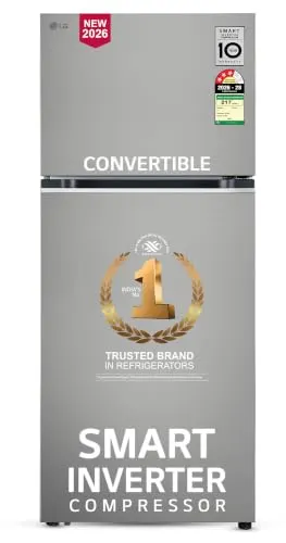 LG 380 L, 3 Star, Convertible, Smart Inverter, Frost-Free Double Door, Wi-Fi Enabled Refrigerator with Multi Air Flow at ₹38,990