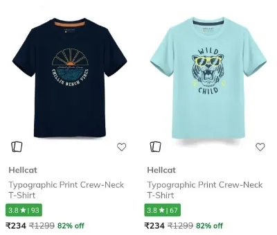USPA & Hellcat and More Upto 82% Off