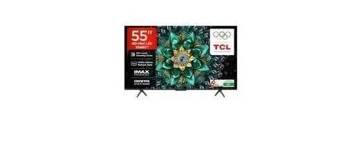 LOOT : TCL 139 cm (55 Inches) SmartChoice 4K UHD Smart QD-Mini LED Google TV at ₹47,640