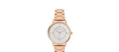 French Connection Ephiphany MOP White Round Analog Watch at ₹1,263