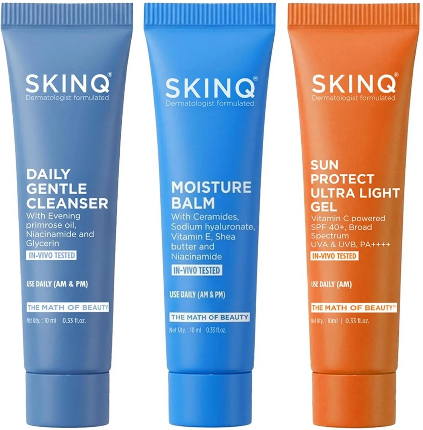 SKINQ Daily Essentials MiniQ Combo (Pack of 3) at ₹98