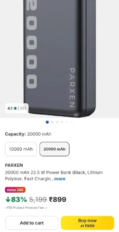 20k Mah Powerbank 899