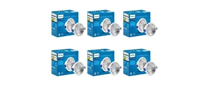 Wipro 8w downlighter Junction Box, Warmwhite (Pack of 1) at ₹132