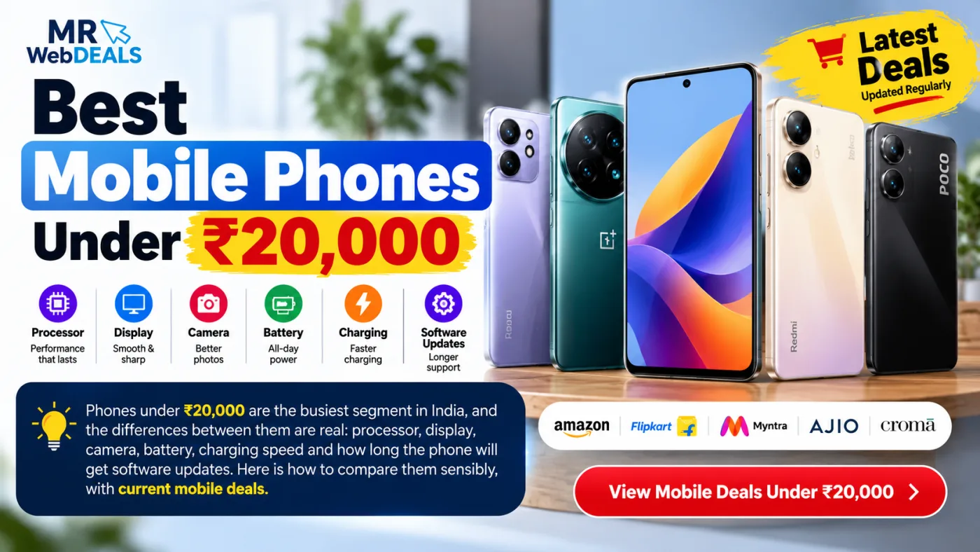Best Mobile Phones Under ₹20,000: A Practical Buying Guide